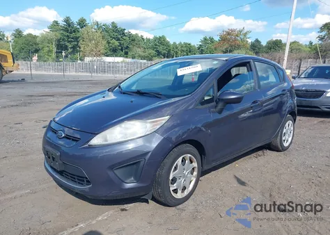 2012 Ford Fiesta Se из США, поврежденный, VIN 3FADP4EJXCM197997